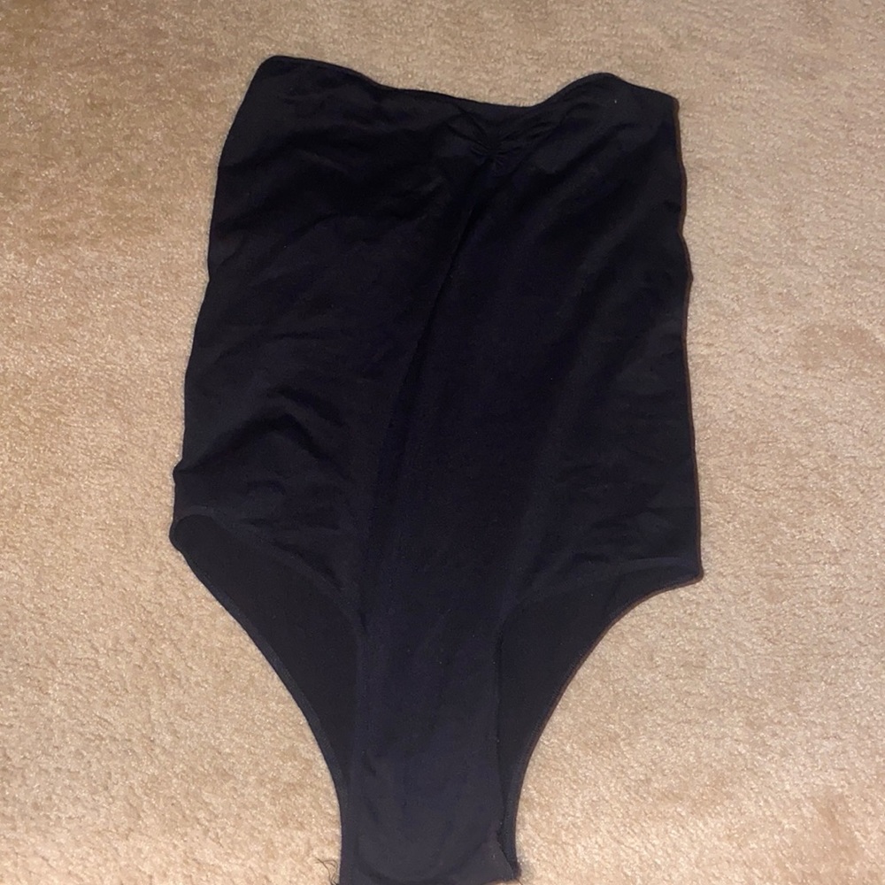 Free people bodysuit seamless strapless bodysuit size m/l gently used